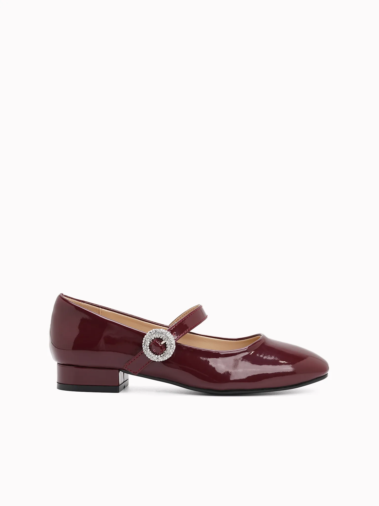Ailey Womens Elegant Mary Jane Style Ballerina Flats