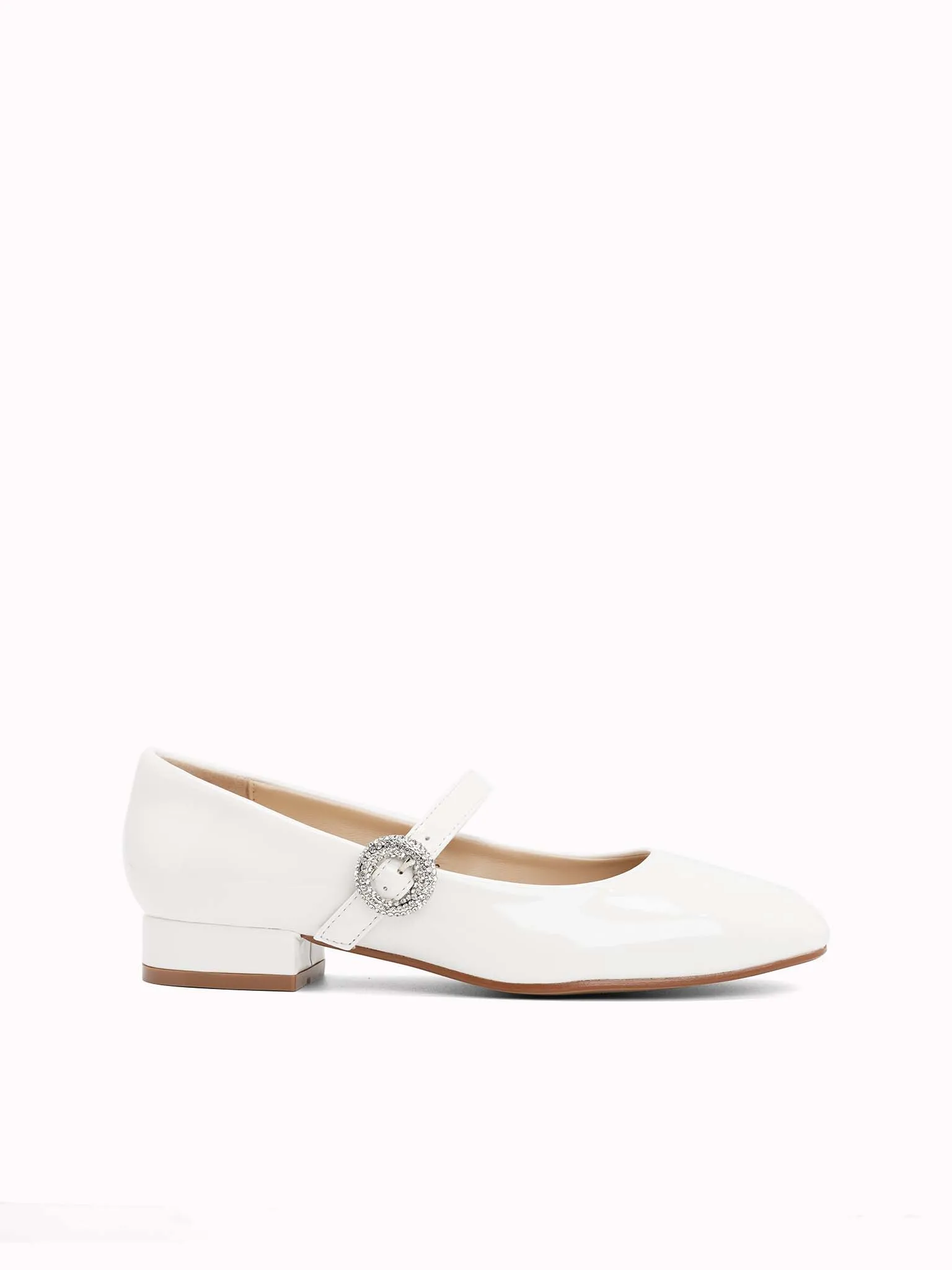 Ailey Womens Elegant Mary Jane Style Ballerina Flats