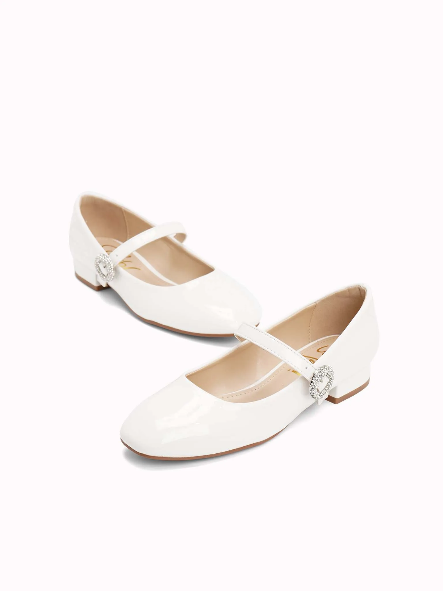 Ailey Womens Elegant Mary Jane Style Ballerina Flats