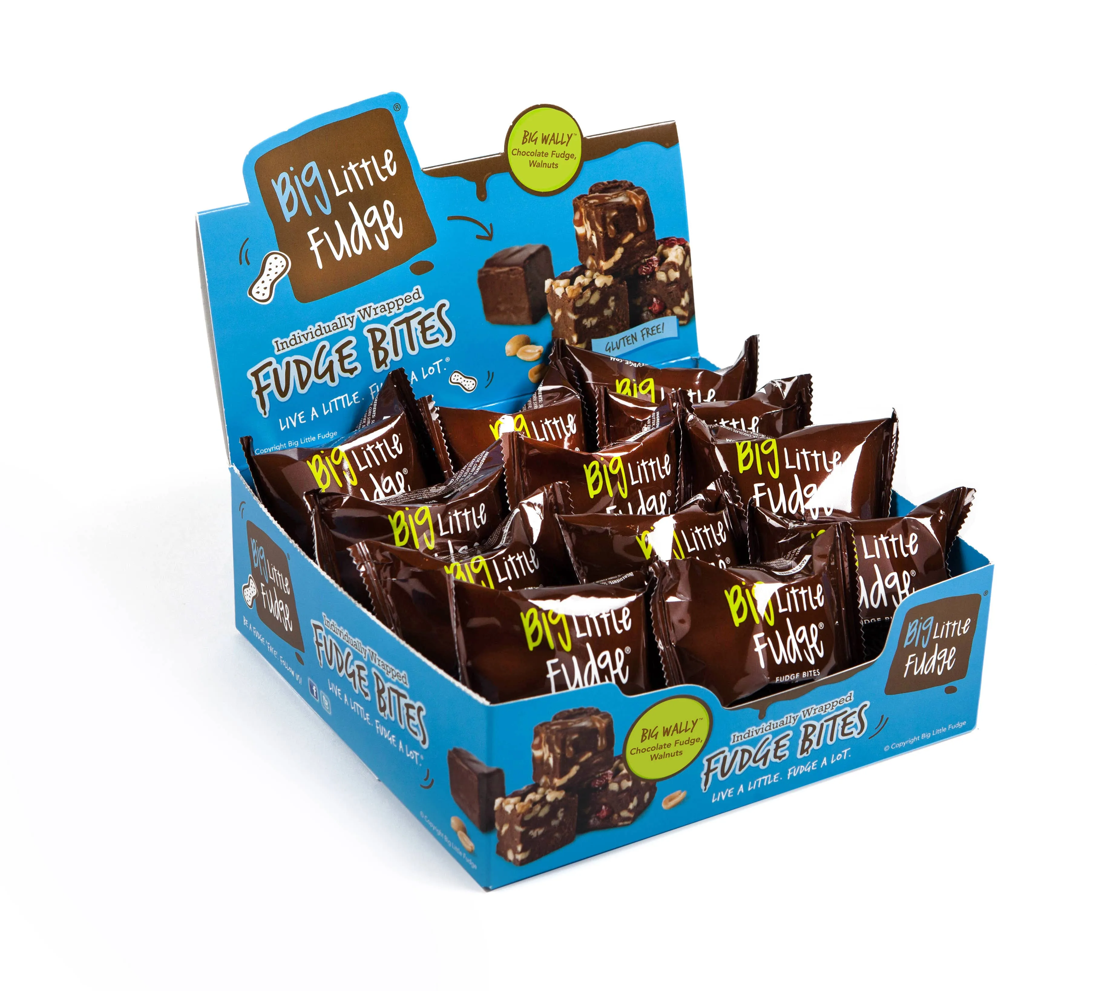 Big Wally-Grab N' Go Fudge Bites -