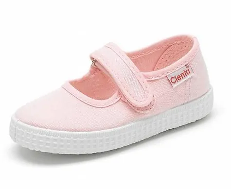 Canvas Mary Janes Cienta