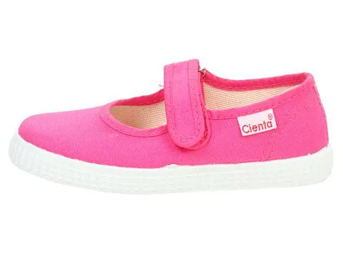 Canvas Mary Janes Cienta