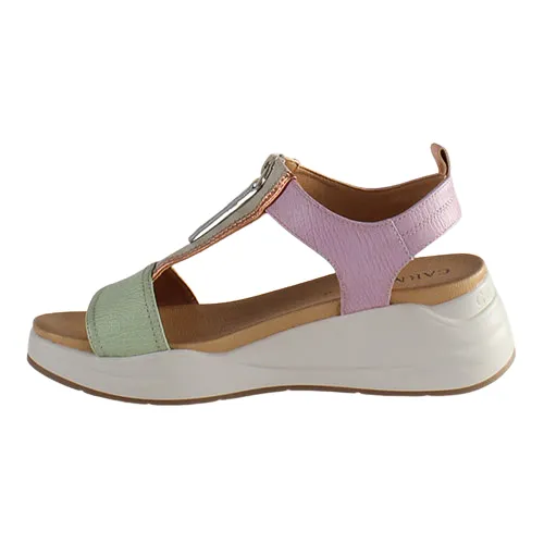 Carmela Ladies Wedge Sandals - 161550 - Aqua