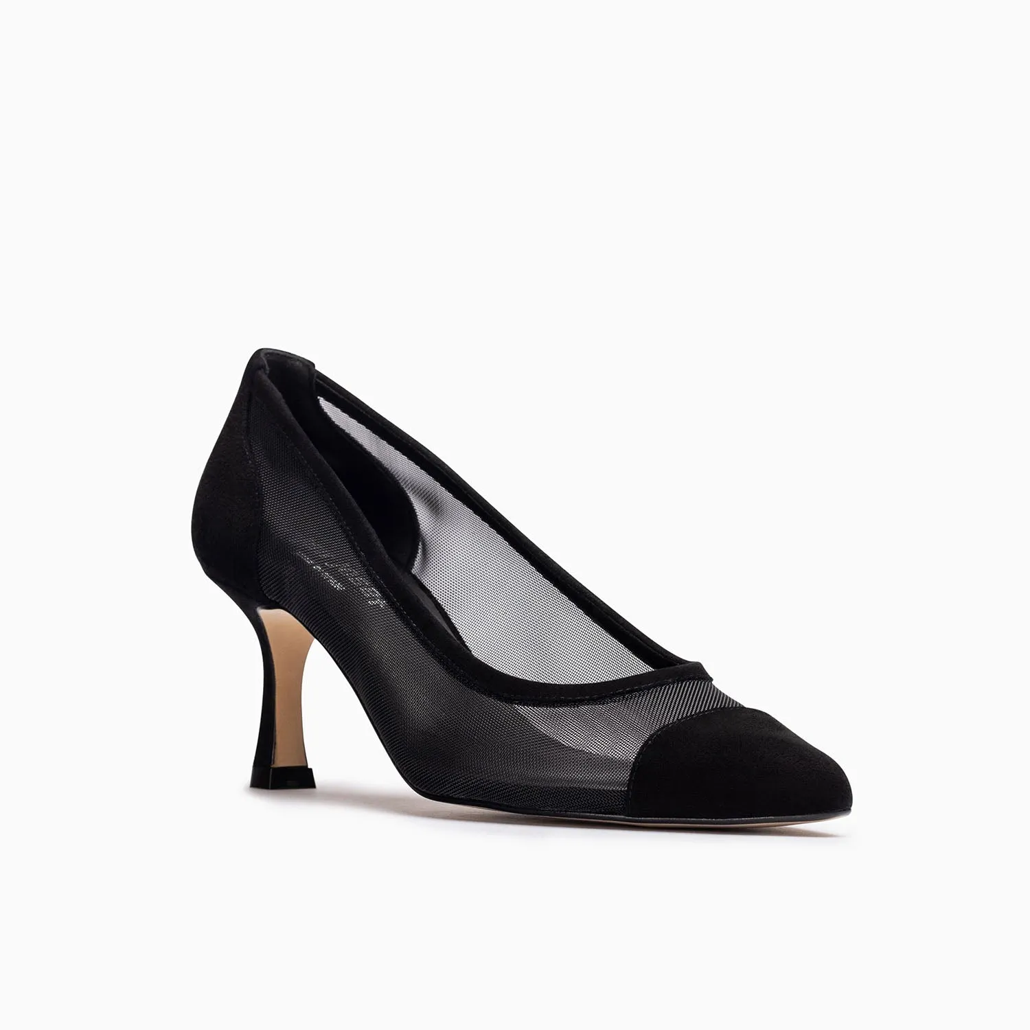 Charlotte Mesh Mid Heel