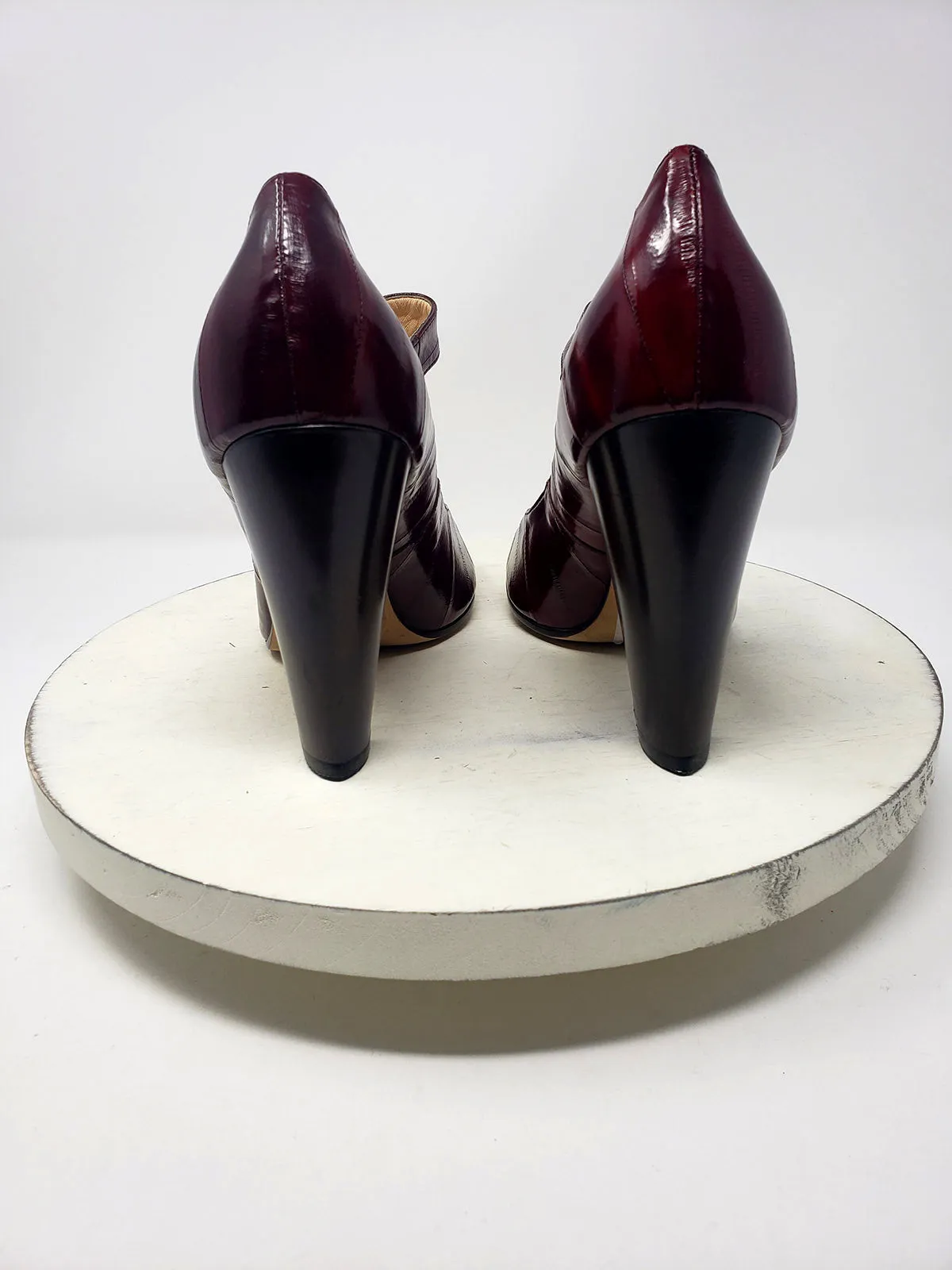 Cole Haan Size 9 Dark Red Heels