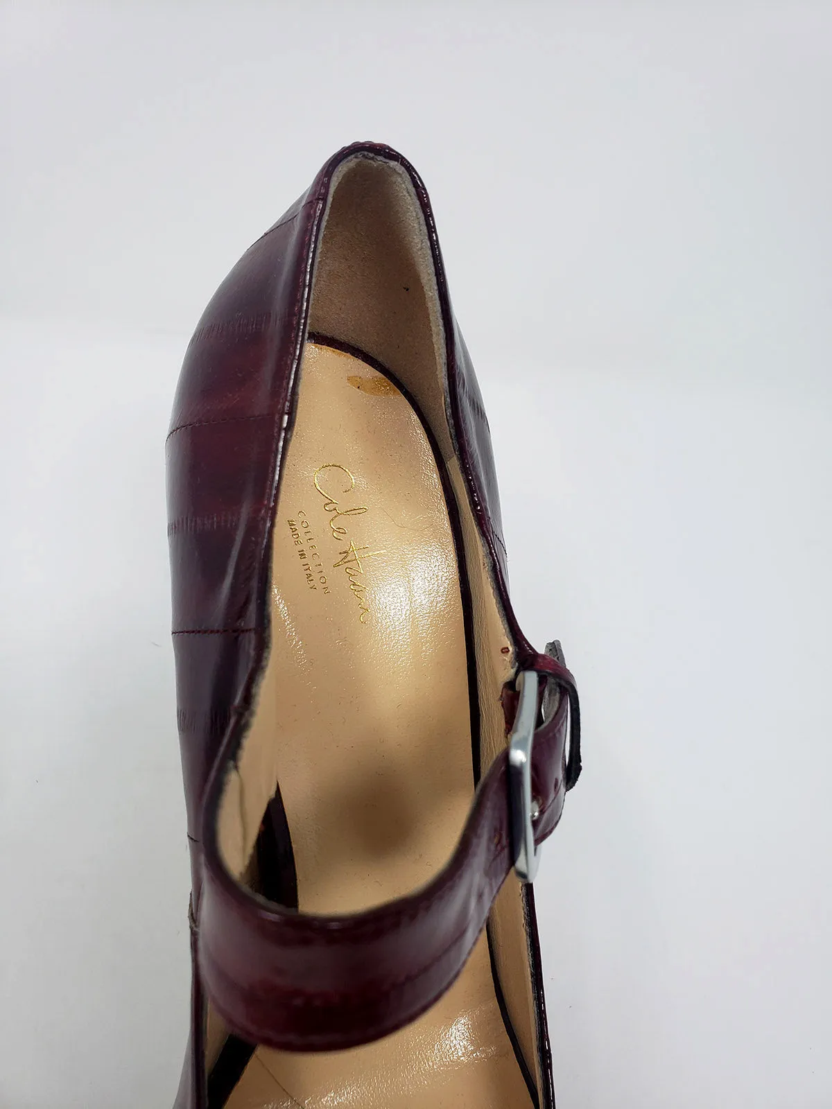 Cole Haan Size 9 Dark Red Heels