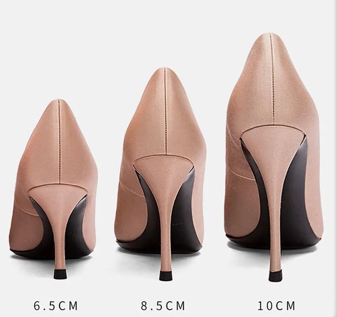 COUTURE Satin High Heels