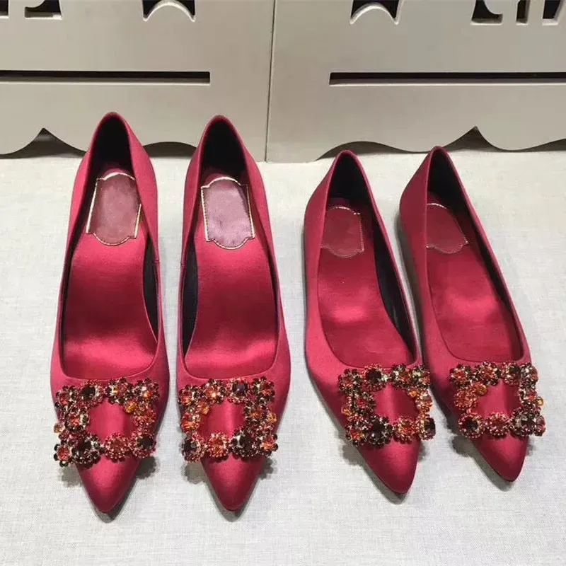 COUTURE Satin High Heels