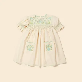 Dora Dress, Milk