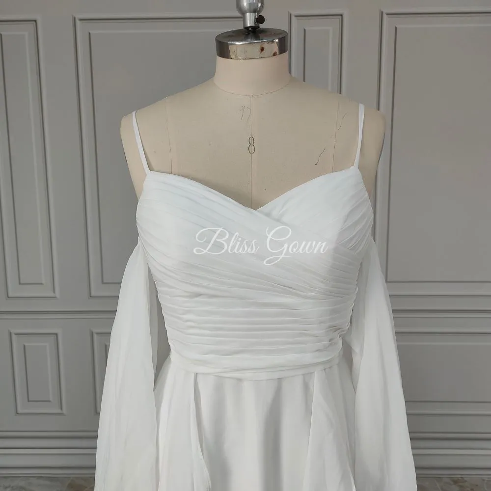 Dramatic A-Line Bridal Gown