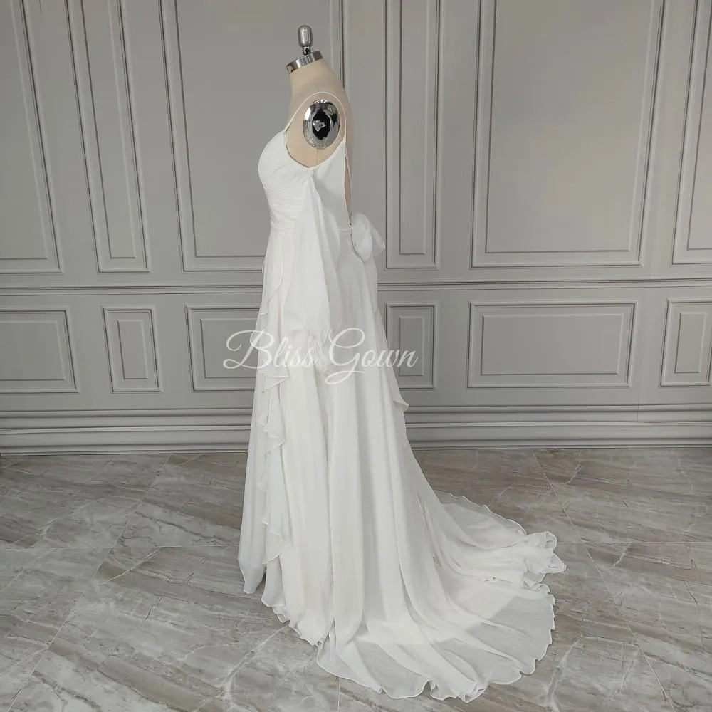 Dramatic A-Line Bridal Gown
