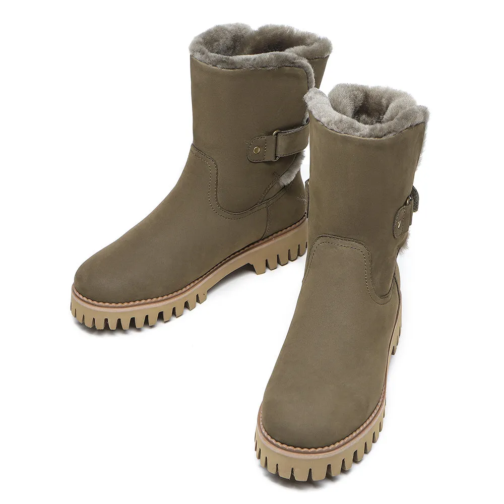 EVERAU Mid Calf Fashion Boots Tina #EA4017