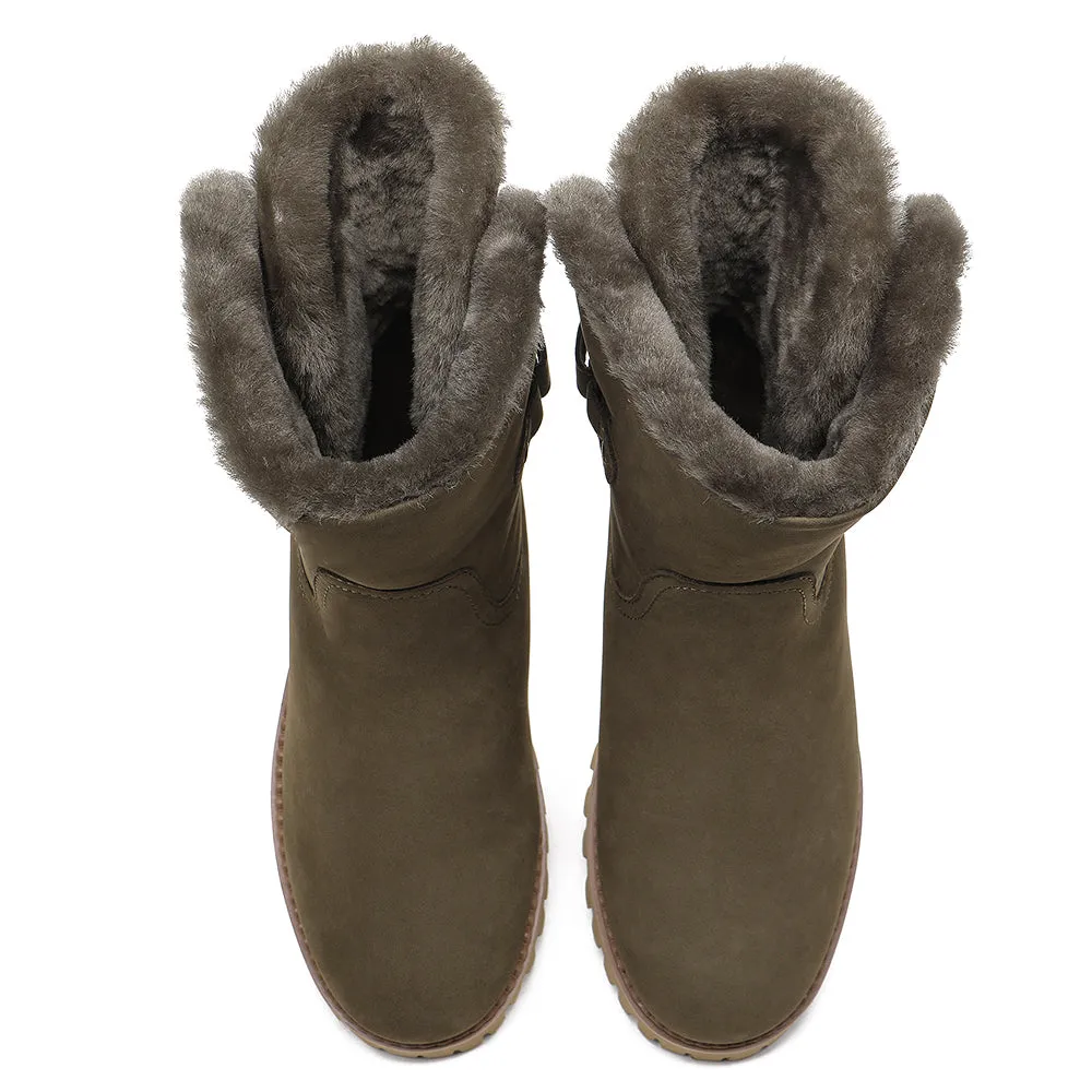 EVERAU Mid Calf Fashion Boots Tina #EA4017