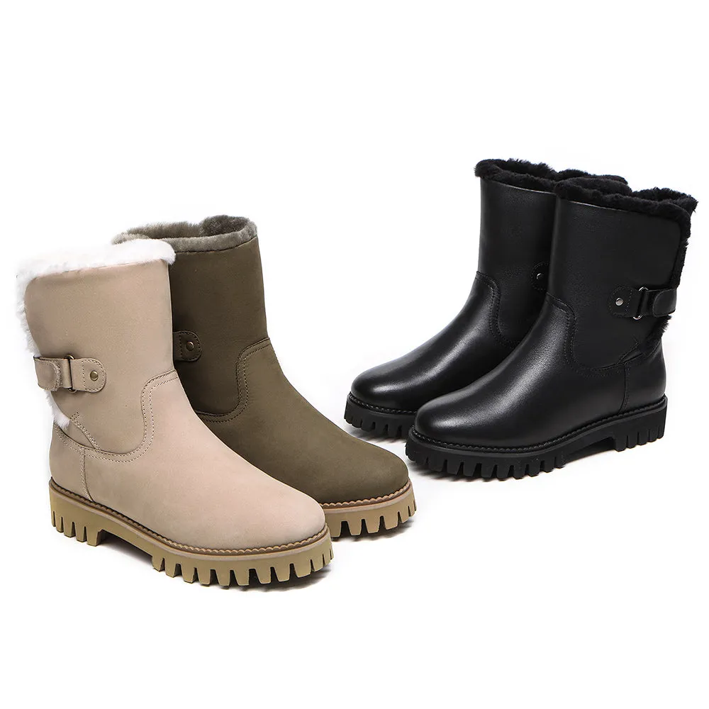 EVERAU Mid Calf Fashion Boots Tina #EA4017