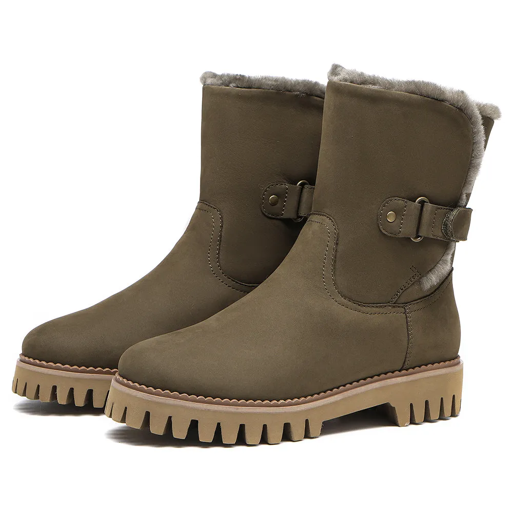 EVERAU Mid Calf Fashion Boots Tina #EA4017