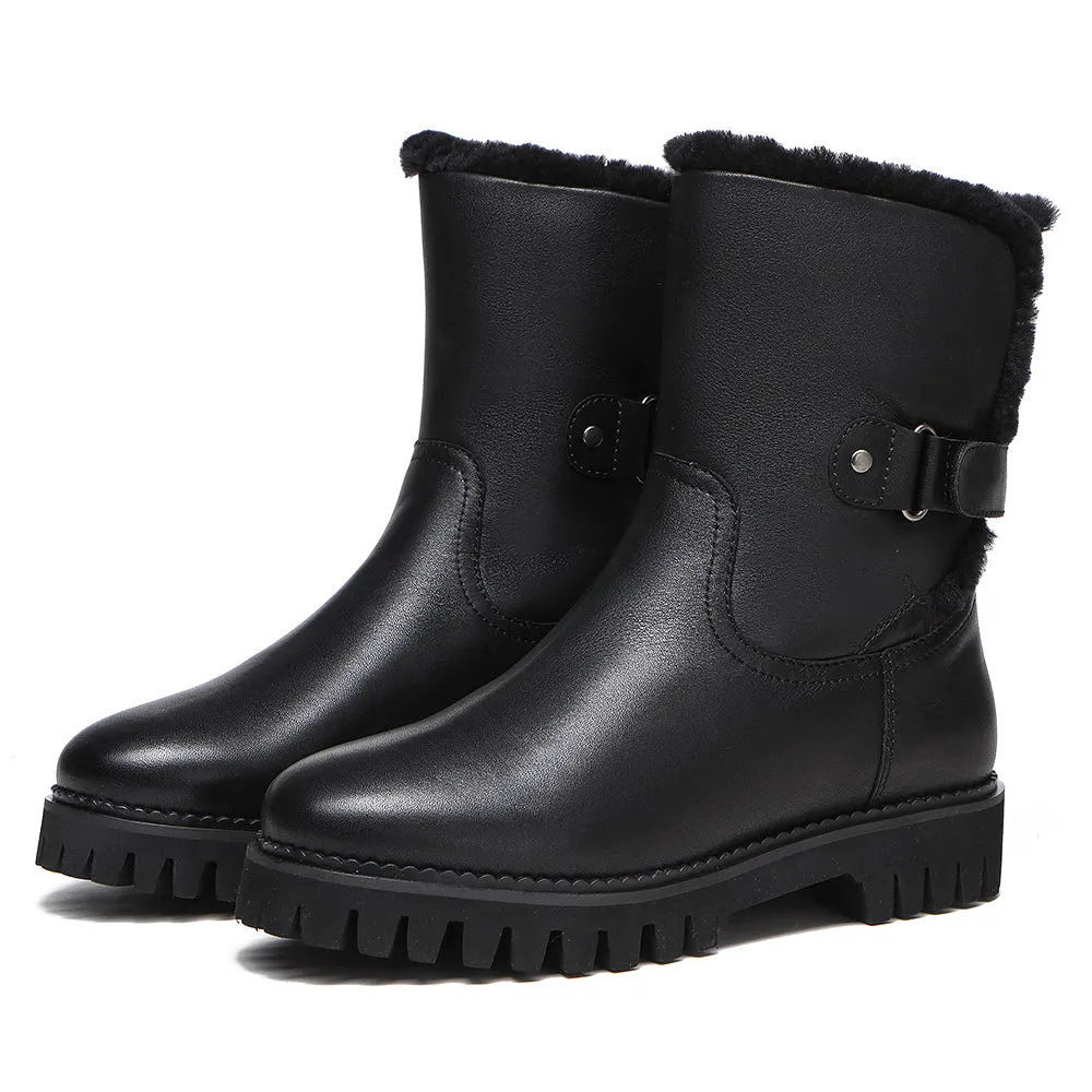 EVERAU Mid Calf Fashion Boots Tina #EA4017