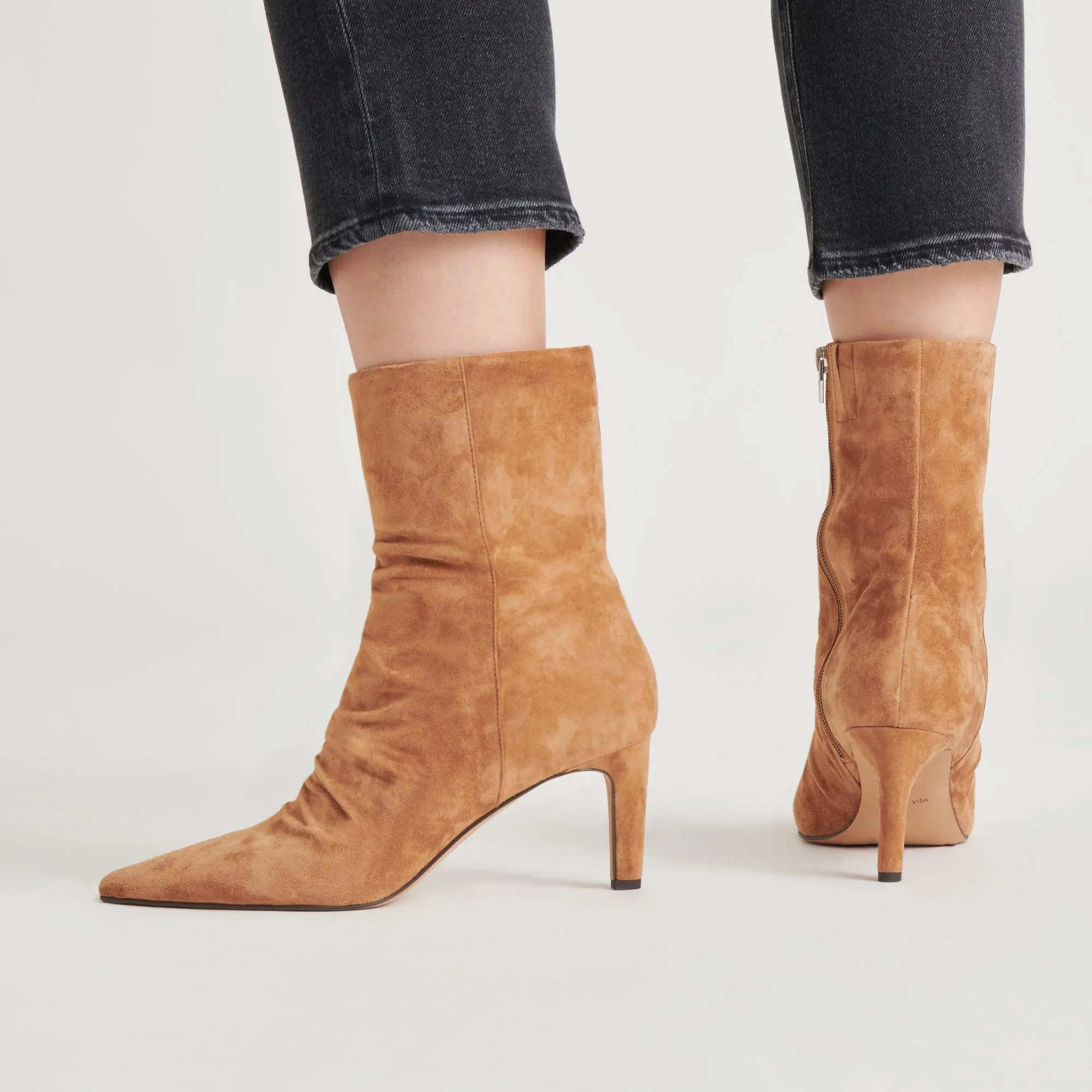 FERNLY BOOTS PECAN SUEDE