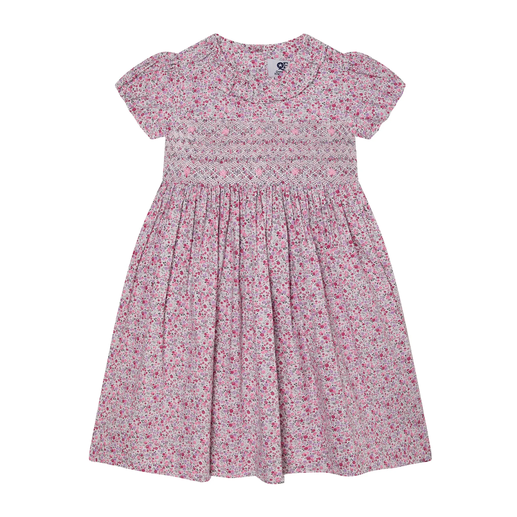 Hand-Smocked Girls Dress - Romy