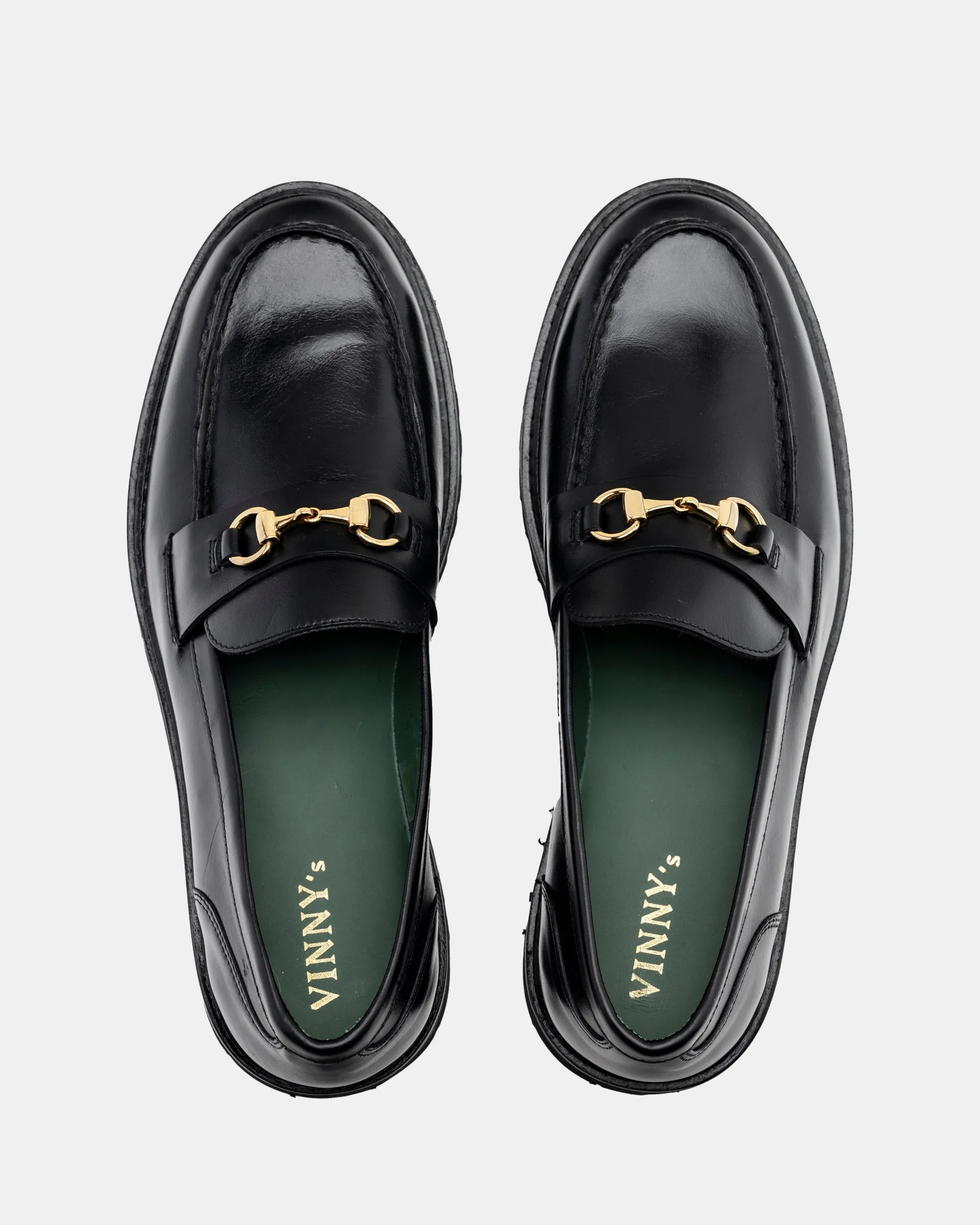 Le Club Snaffle Bit Loafer in Black