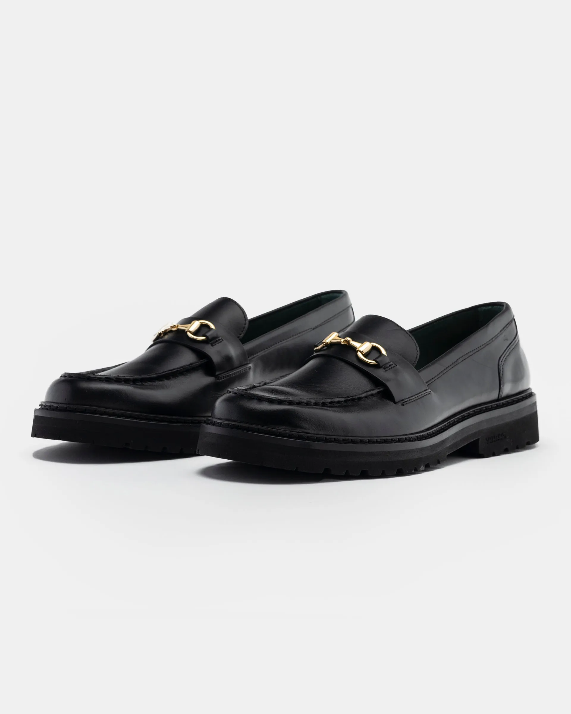 Le Club Snaffle Bit Loafer in Black