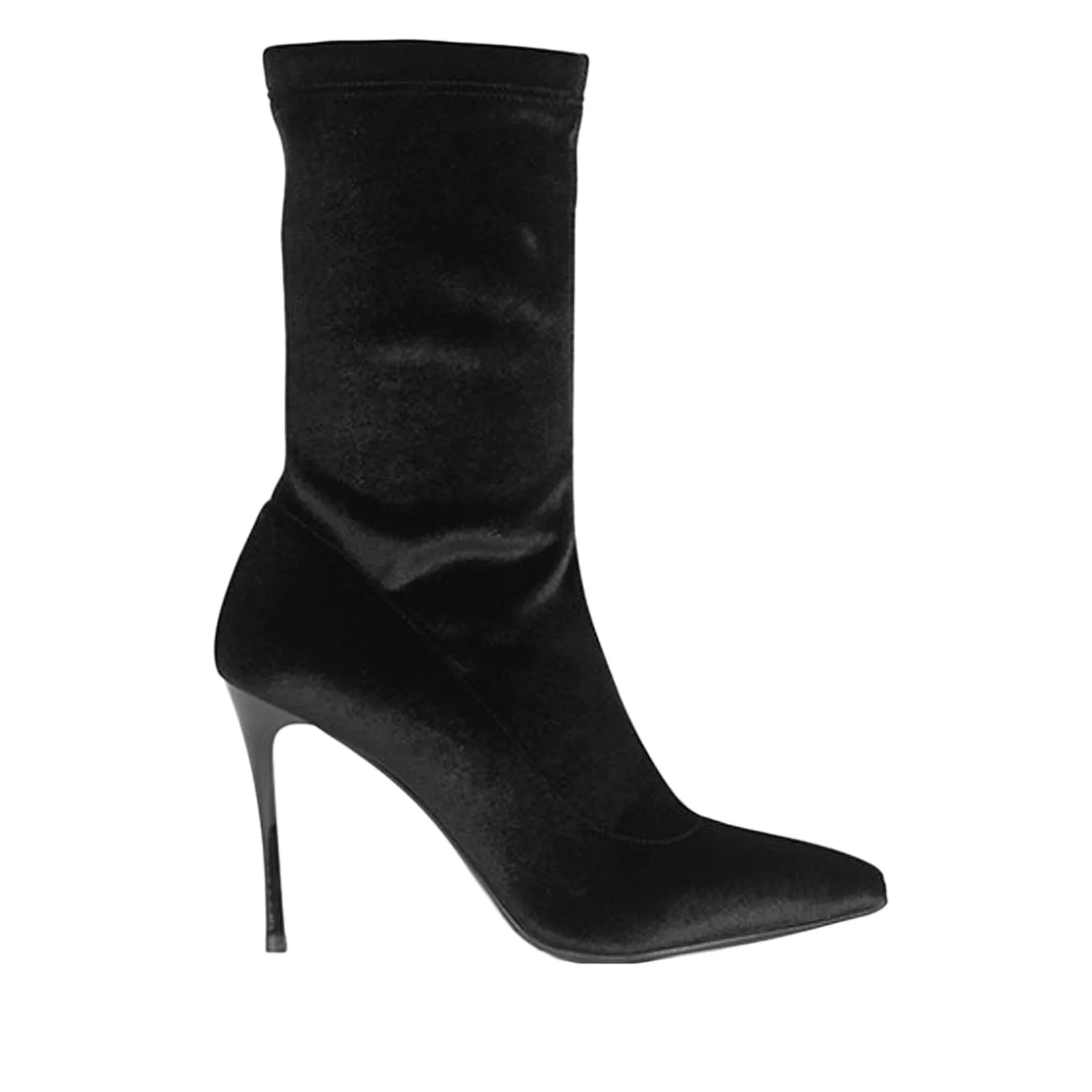 Nero Velour Boots