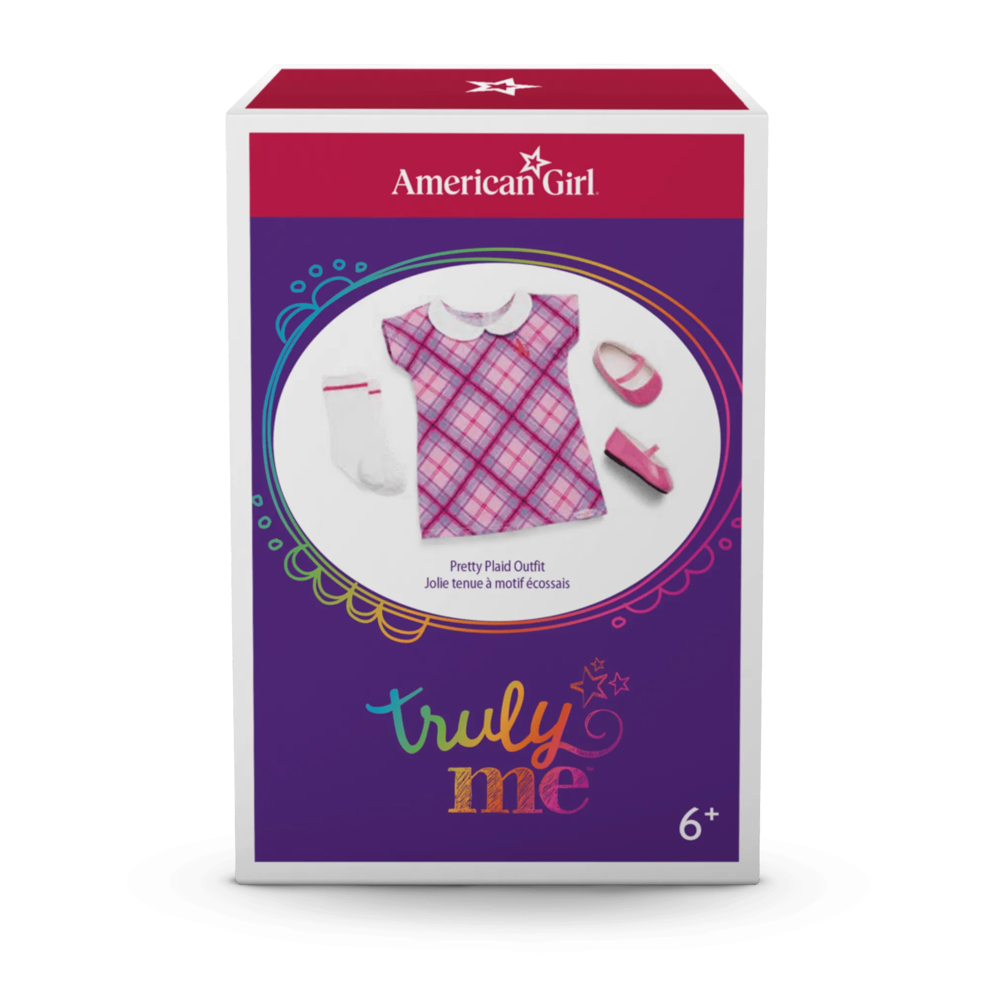 Pretty Plaid Outfit for 18-inch Dolls