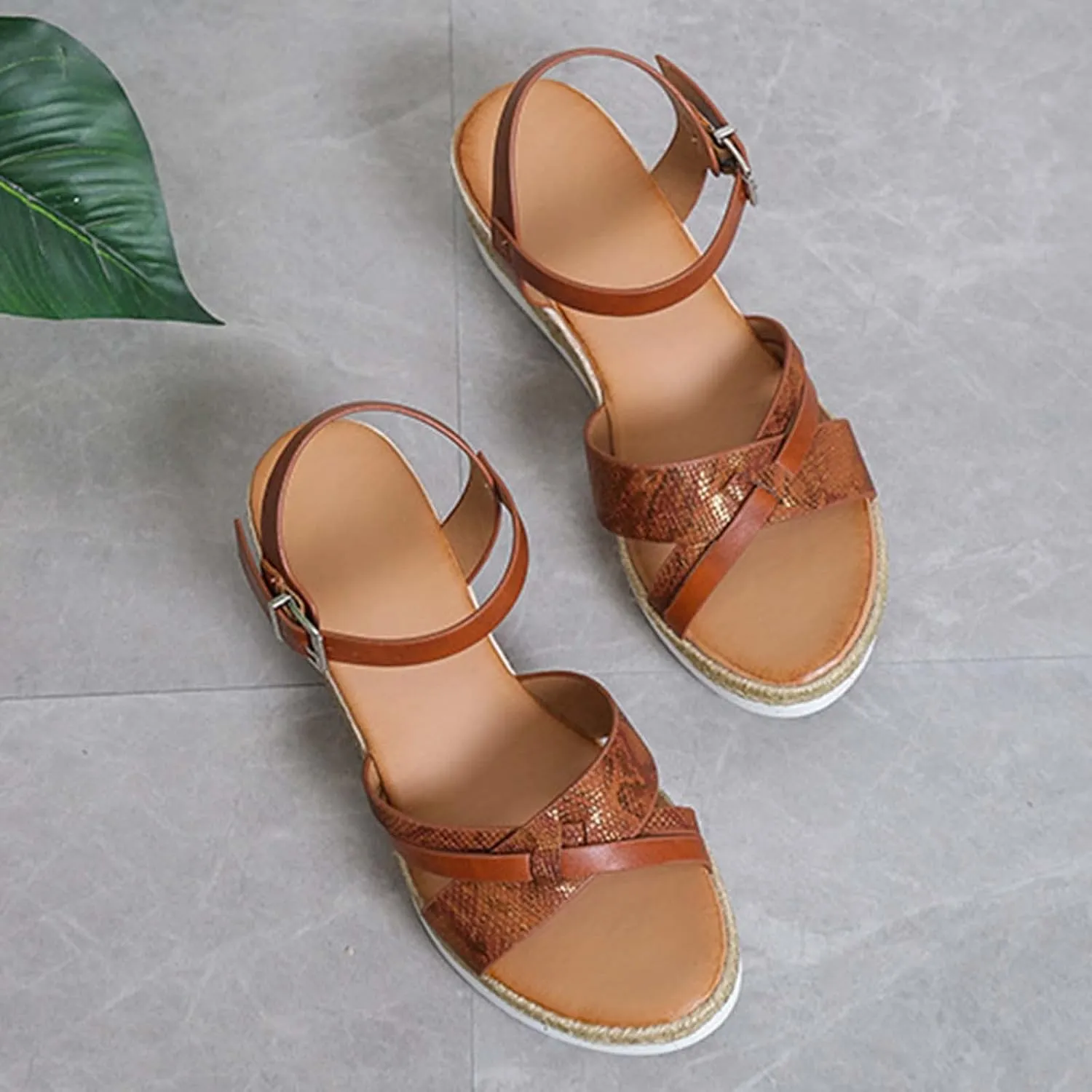 Strappy Sandals for Women Stylish Strappy High Heel Sandals Comfortable Fashionable Sandals for Casual Wear
