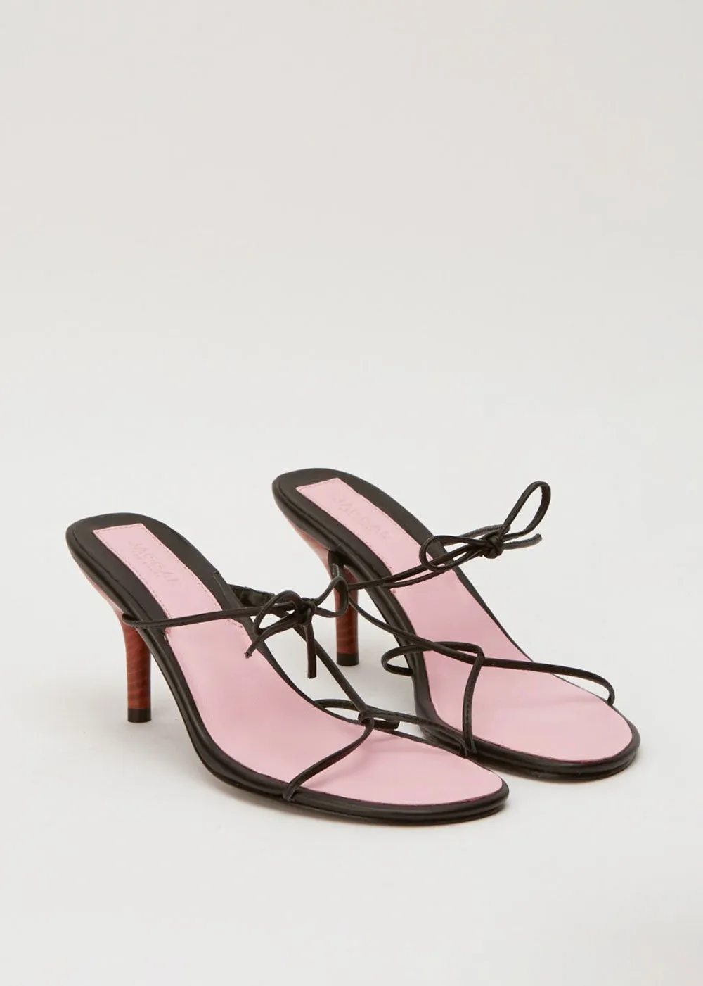 String Sandal Black