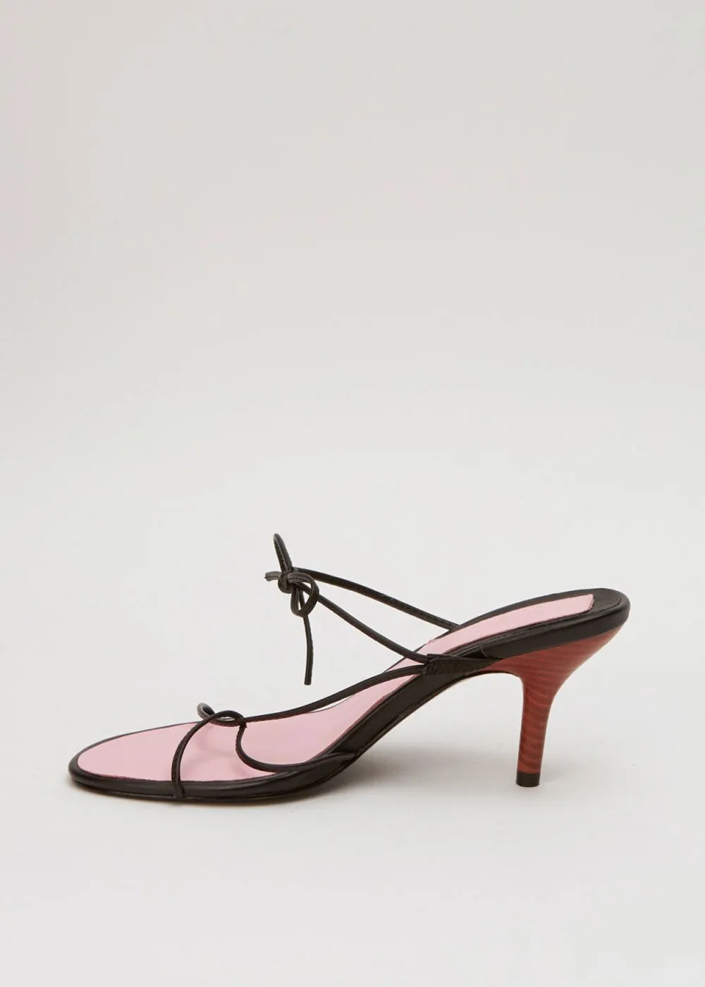 String Sandal Black