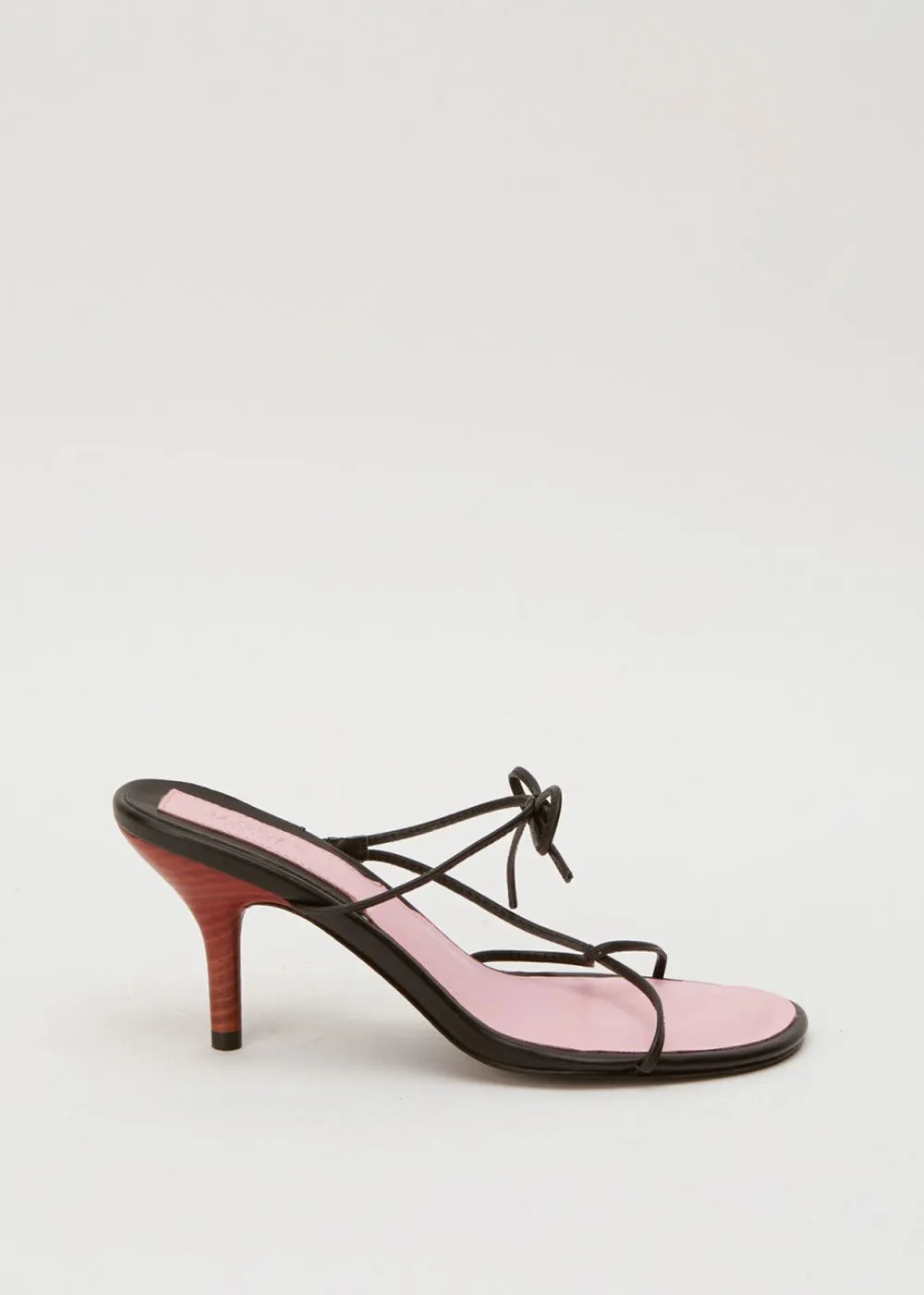 String Sandal Black