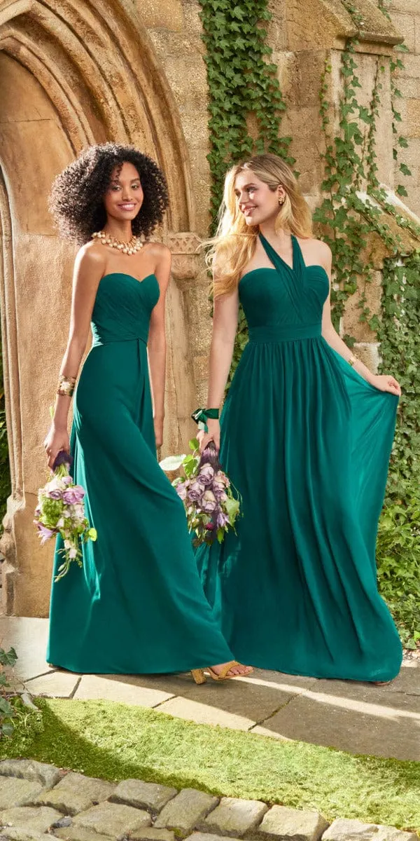 Tie Neck Halter Dress - Petite