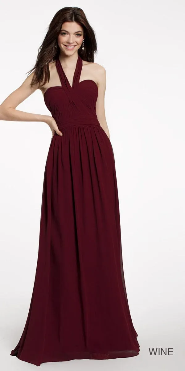 Tie Neck Halter Dress - Petite