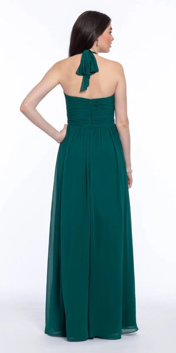 Tie Neck Halter Dress - Petite