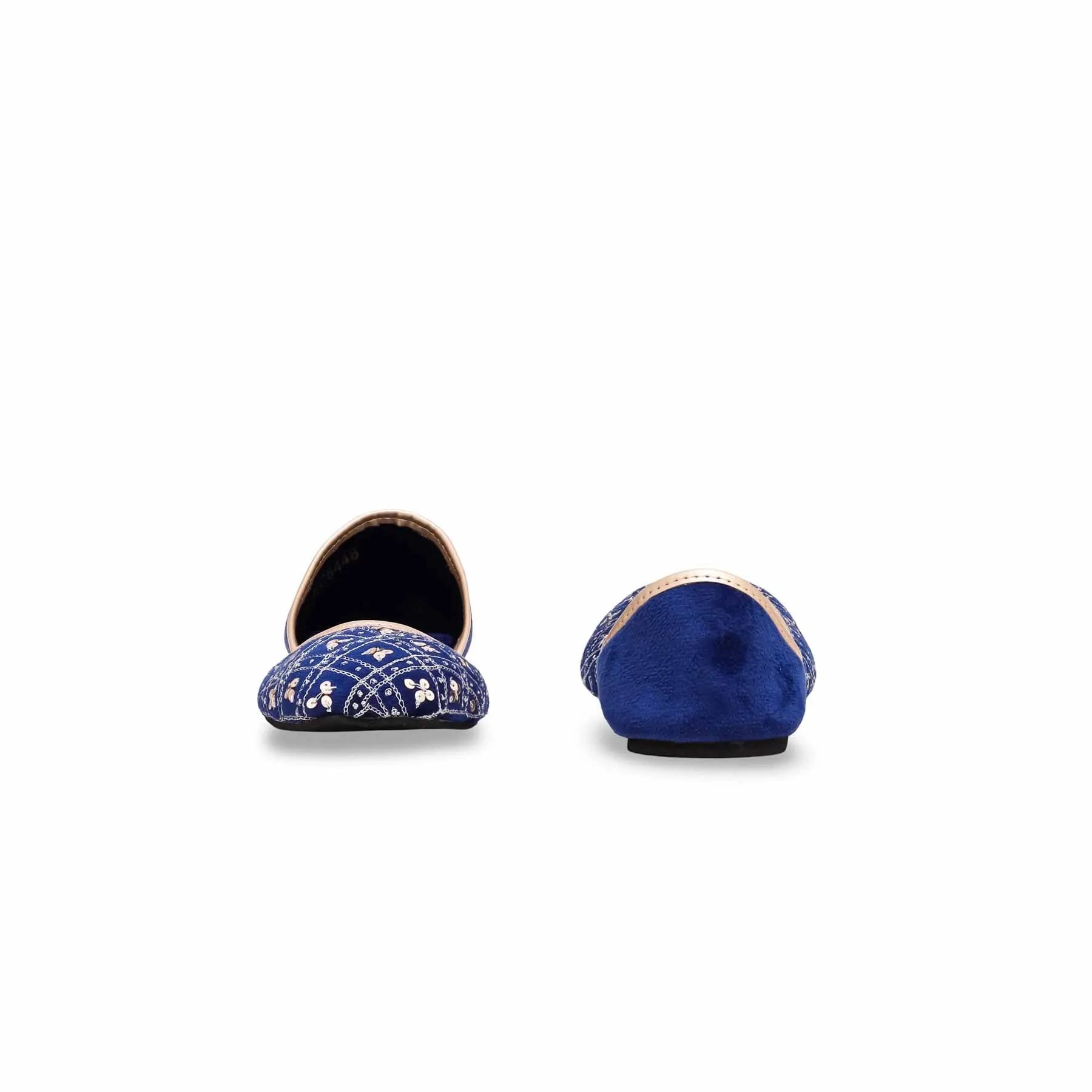 Women's Blue Fancy Khusa EC8448