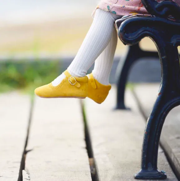 z Baby Toddler Shoes  Eleanor Boots - Mustard