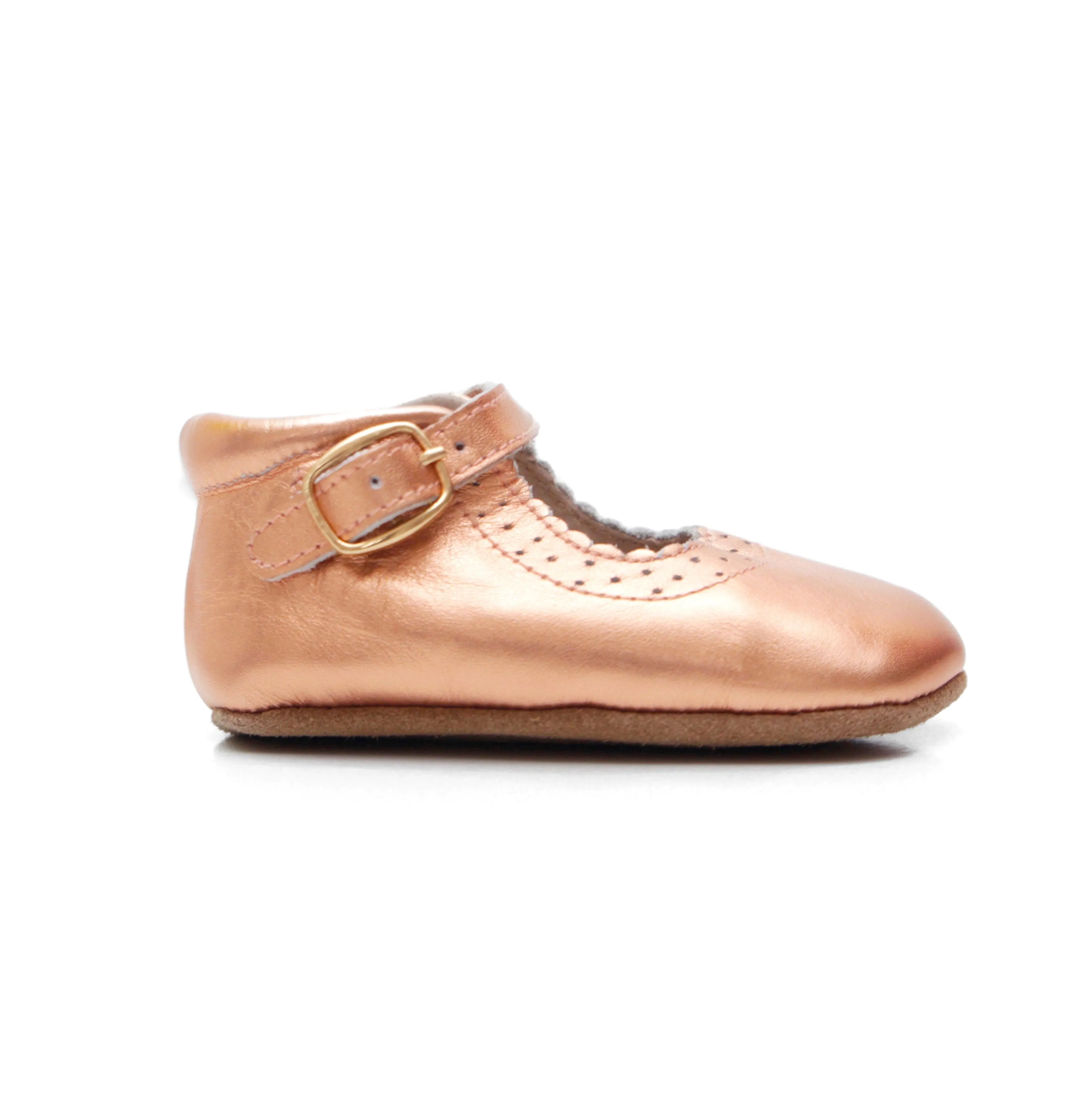 z Baby Toddler Shoes  Eleanor Boots - Rose Gold